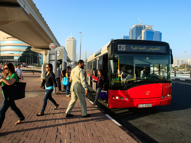 Dubai has a comprehensive set of bus routes
