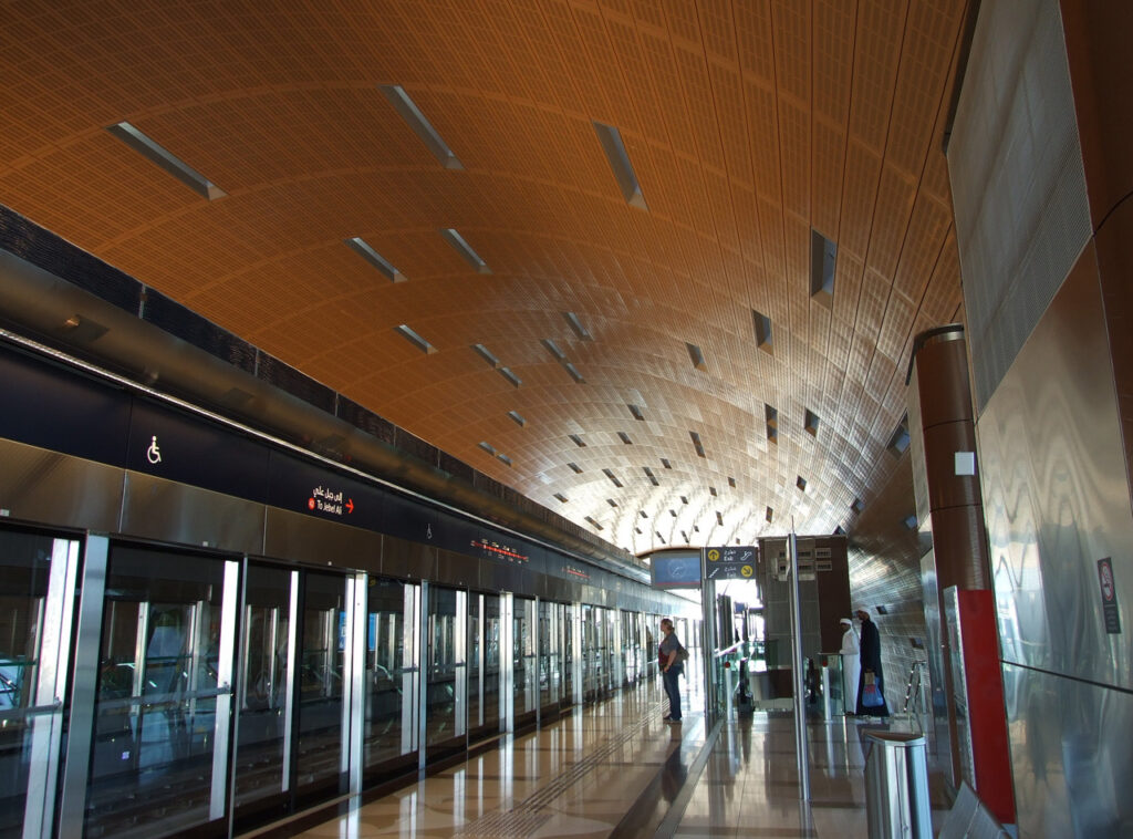 Burj Khalifa Dubai Mall Metro Station