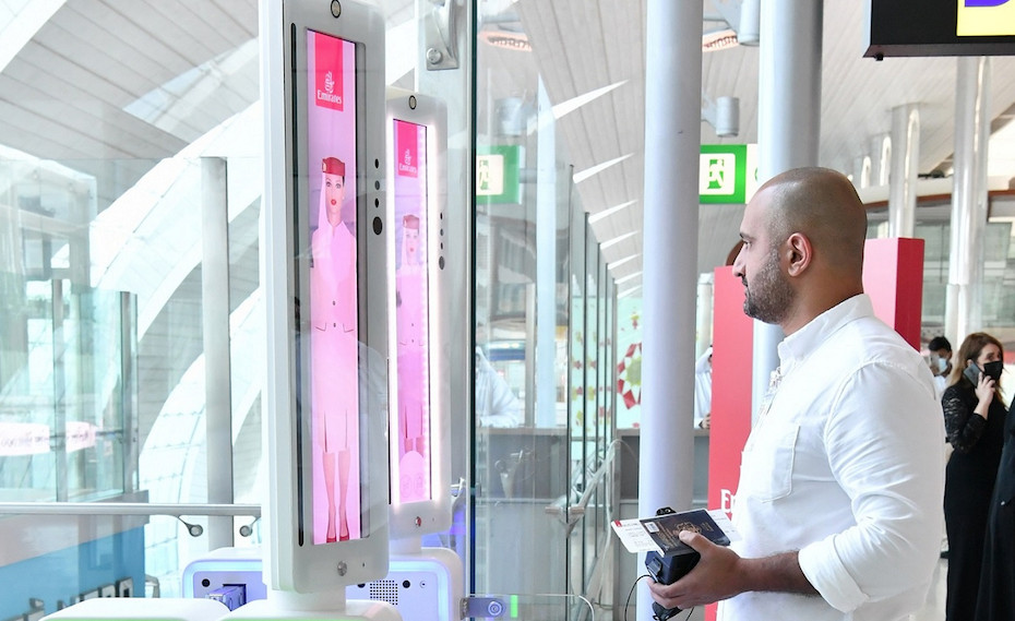 Biometric in Dubai Airport
