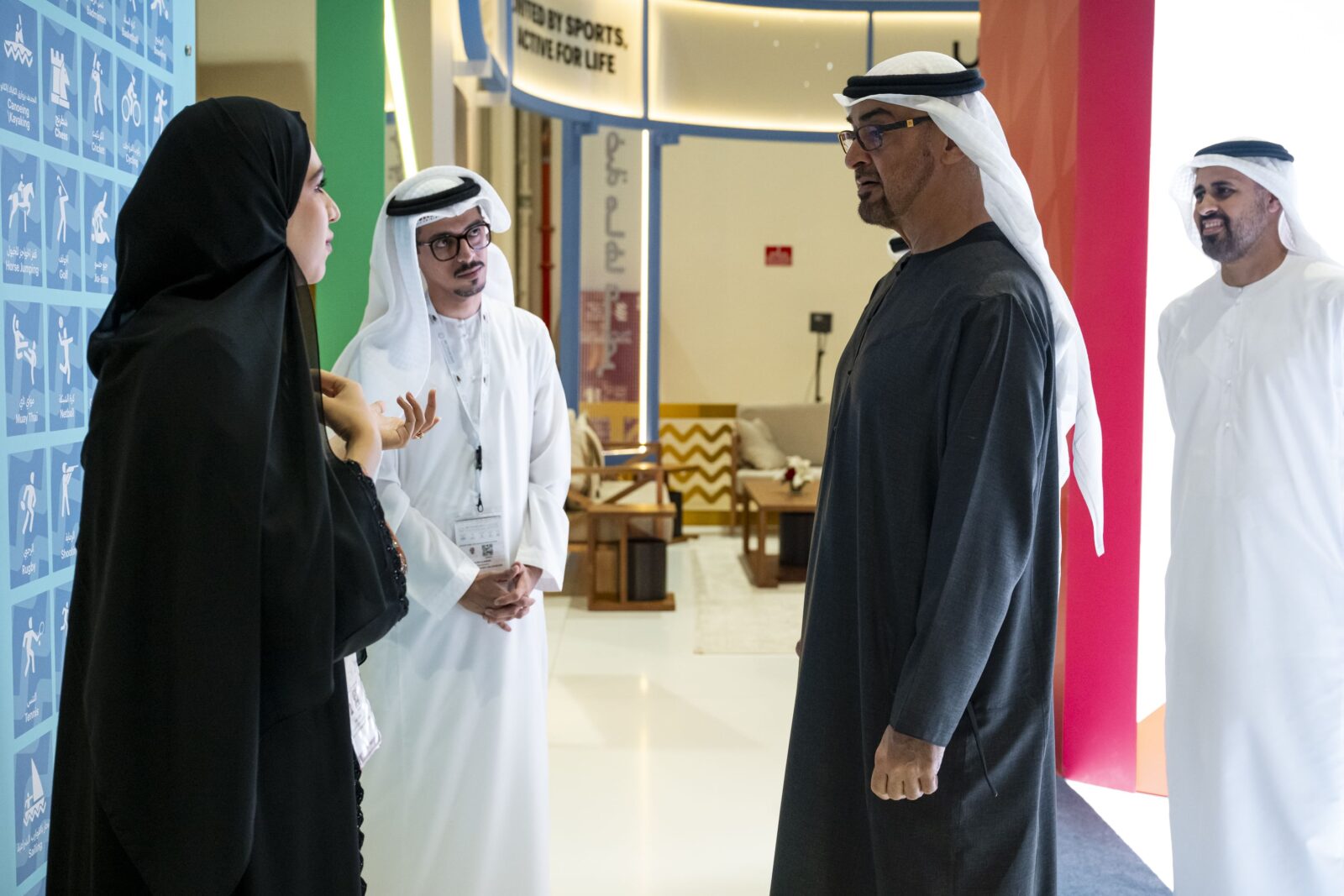 UAE President Launches Wristband for Open Masters Games Abu Dhabi 2026