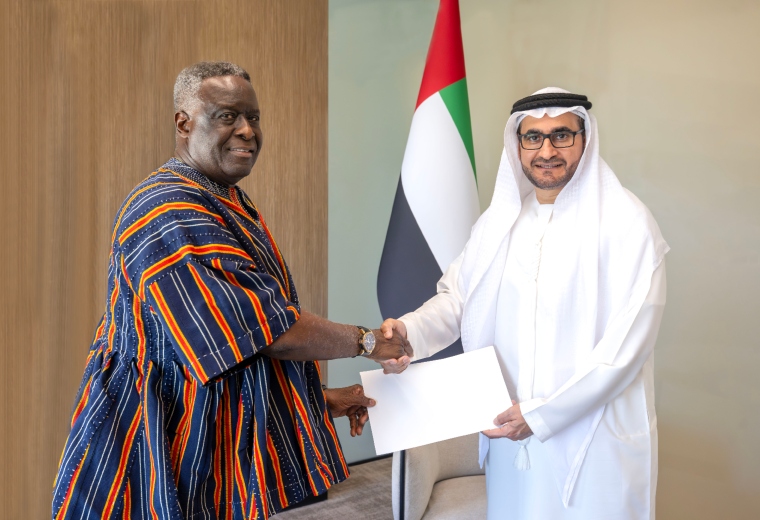 UAE Welcomes Ghana's New Ambassador: Strengthening Bilateral Relations
