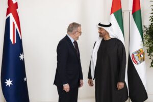 UAE-Australia Diplomatic Meeting: Strengthening Economic and Strategic Ties