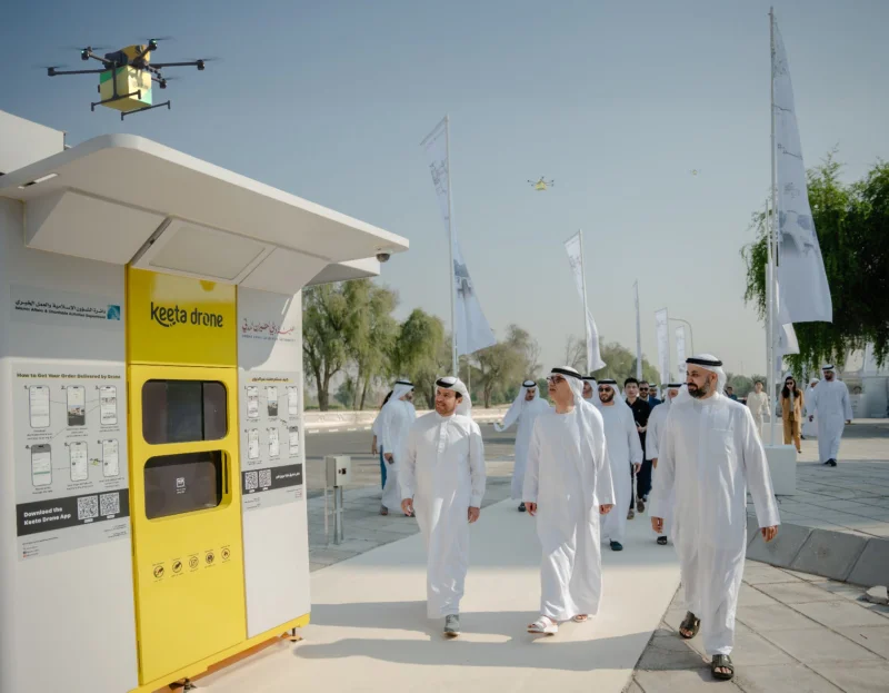 Dubai Launches Drone Delivery Route in Nad Al Sheba | Smart Logistics
